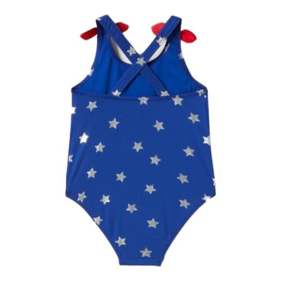 ZARA Kids | Blue/Red | USA STARS SWIMSUIT - Picture 2 of 5